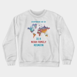 Noah Family Reunion color Crewneck Sweatshirt